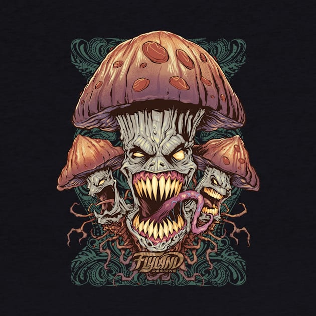 Evil Mushroom by FlylandDesigns